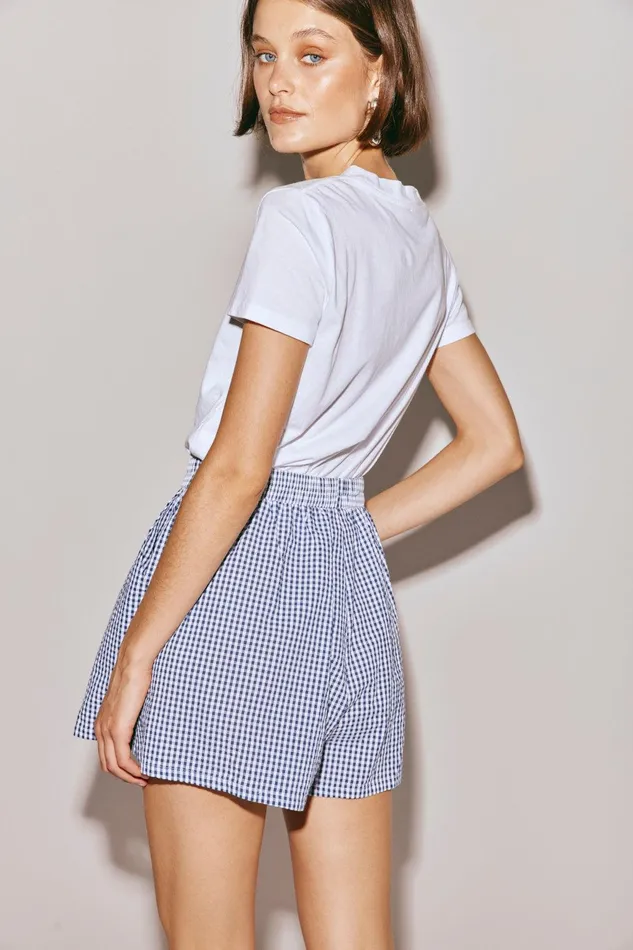VRG GRL The Sea and I Shorts Navy Women Shorts VRG GRL The Sea and I Shorts Navy Women Shorts
