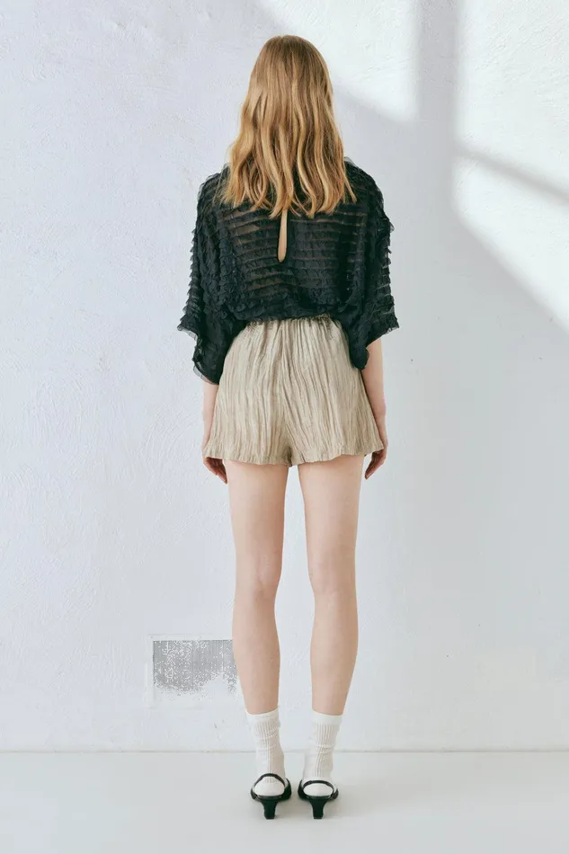 VRG GRL The Sea and I Shorts Taupe Women Sets VRG GRL The Sea and I Shorts Taupe Women Sets