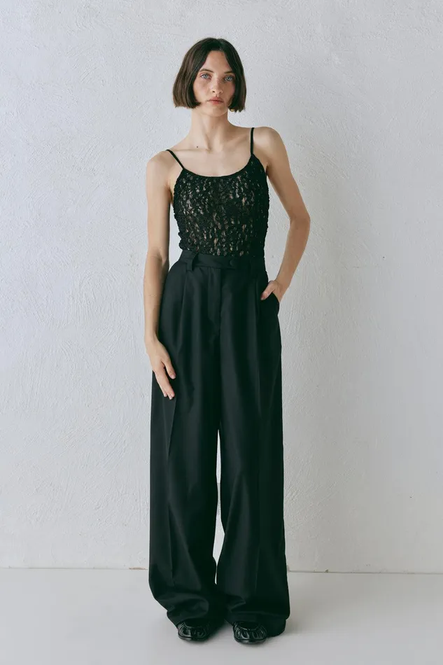 VRG GRL Zola Pants Black Women Pants VRG GRL Zola Pants Black Women Pants