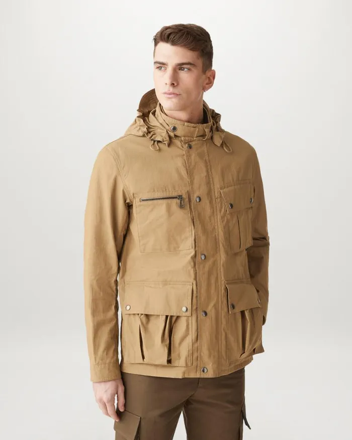 Waxed Jackets Men Belstaff Centenary Field Jacket British Khaki Waxed Jackets Men Belstaff Centenary Field Jacket British Khaki