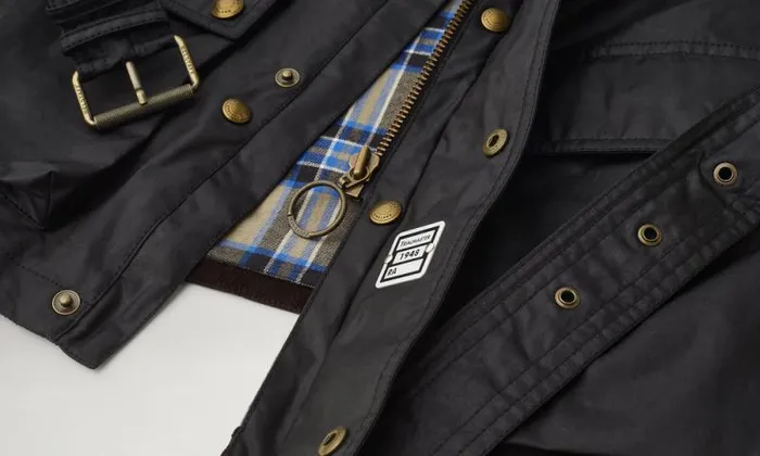 Waxed Jackets Men Belstaff Trialmaster Jacket Black Waxed Jackets Men Belstaff Trialmaster Jacket Black