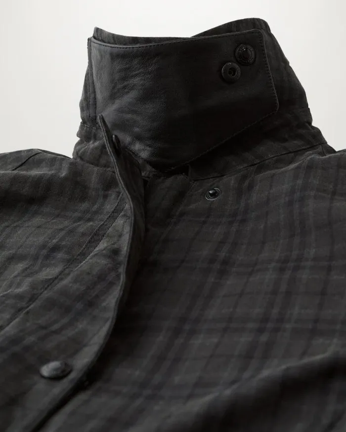Waxed Jackets Women Belstaff Aster Coat Charcoalblack