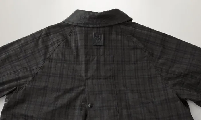 Waxed Jackets Women Belstaff Aster Coat Charcoalblack