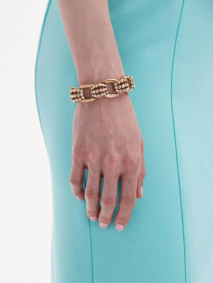 Women Bracelets Oscar De La Renta Pav Link Bracelet Crystal Women Bracelets Oscar De La Renta Pav Link Bracelet Crystal