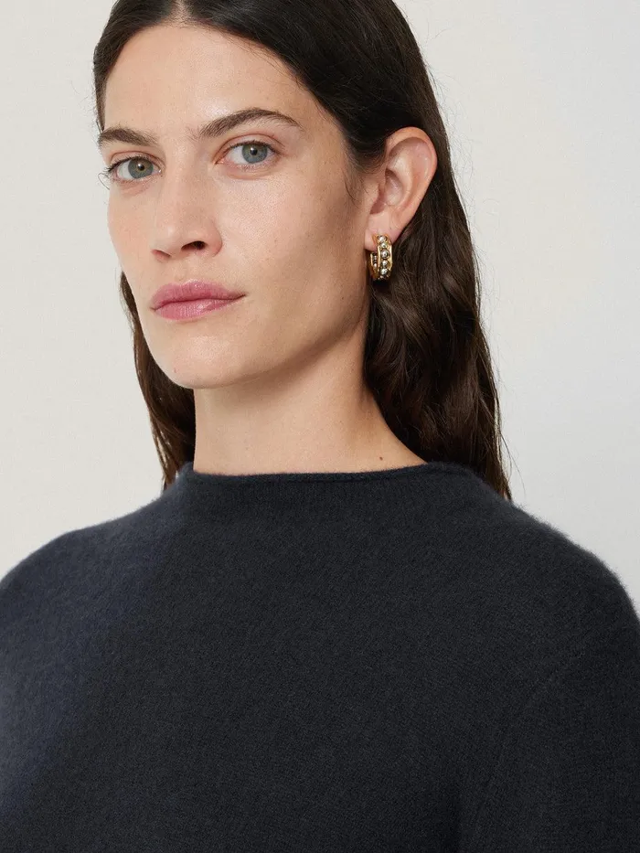 Women Cloud Cashmere Eldon Jumper Navy Jigsaw Knitwear and Cashmere