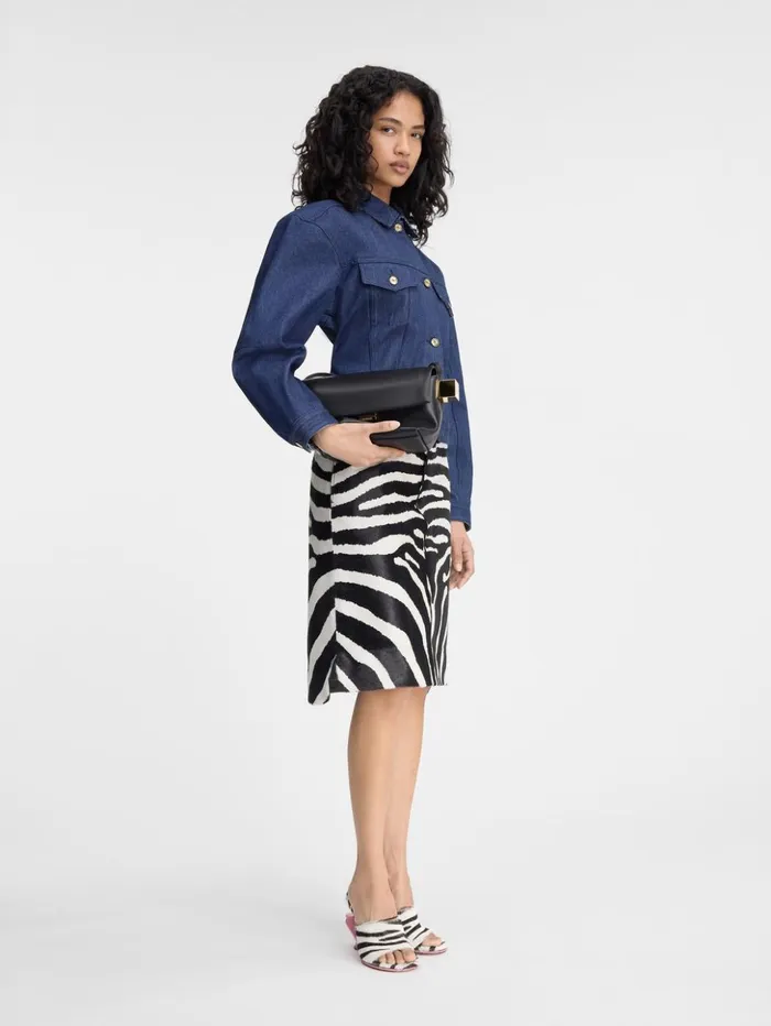 Women Coats and Jackets JACQUEMUS The Denim DeNmes Jacket Navy Navy Stripes Women Coats and Jackets JACQUEMUS The Denim DeNmes Jacket Navy Navy Stripes