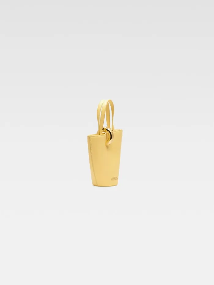 Women Crossbody and Handbags JACQUEMUS The Small Bambola Light Yellow Women Crossbody and Handbags JACQUEMUS The Small Bambola Light Yellow
