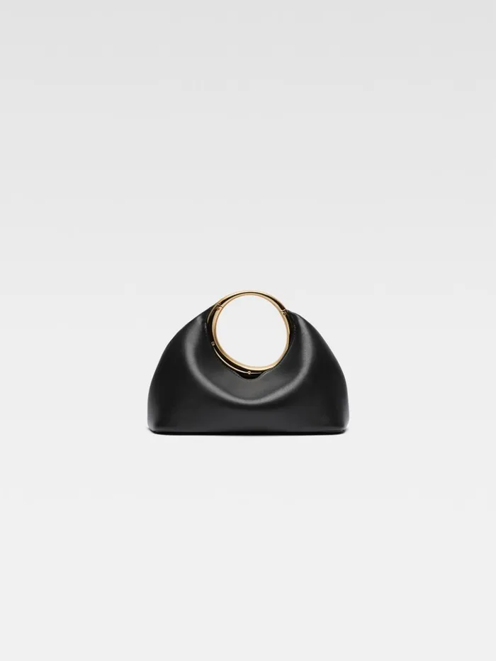 Women Crossbody and Handbags JACQUEMUS The Small Calino Black Women Crossbody and Handbags JACQUEMUS The Small Calino Black