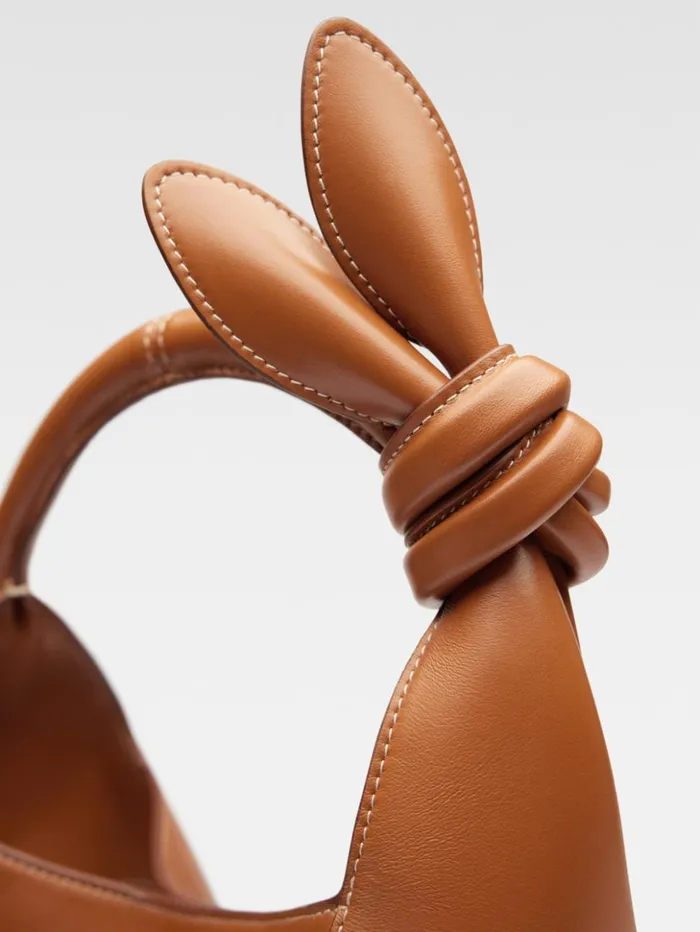 Women Crossbody and Handbags JACQUEMUS The Small Tourni Light Brown Women Crossbody and Handbags JACQUEMUS The Small Tourni Light Brown