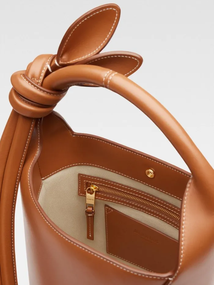 Women Crossbody and Handbags JACQUEMUS The Small Tourni Light Brown Women Crossbody and Handbags JACQUEMUS The Small Tourni Light Brown