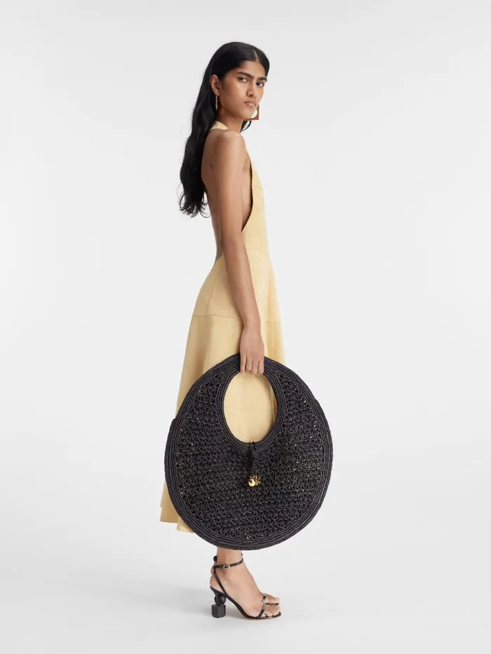 Women Dresses and Skirts JACQUEMUS The Favola Dress Beige Women Dresses and Skirts JACQUEMUS The Favola Dress Beige