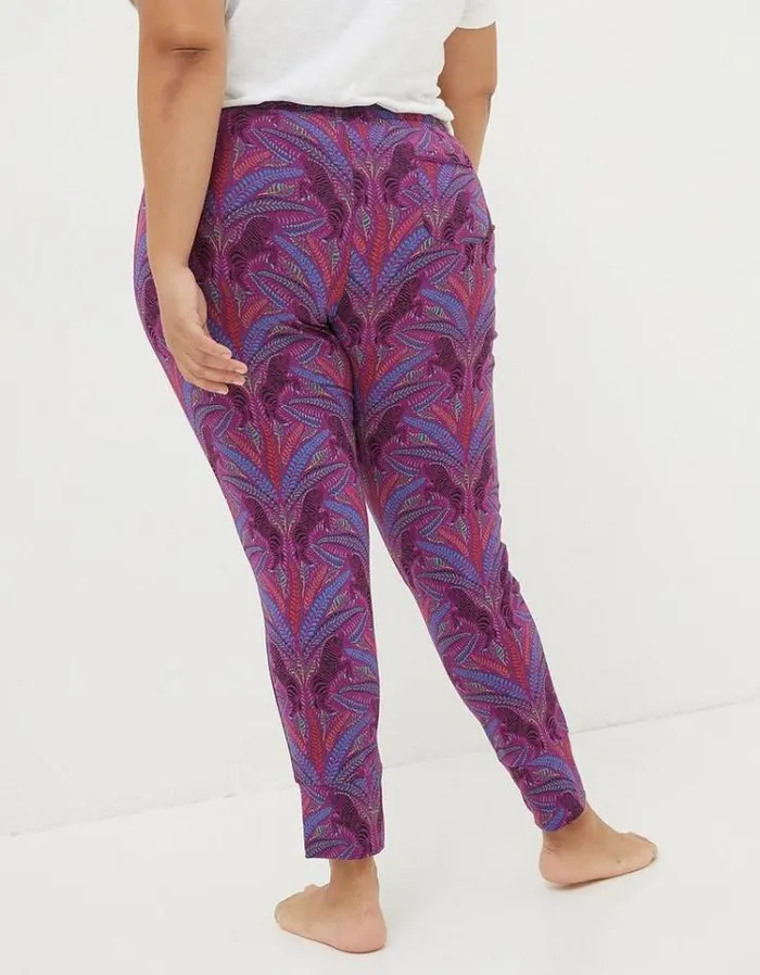 Women FatFace Women039s Sale Ellie Zebra Leggings Fuchsia Pink