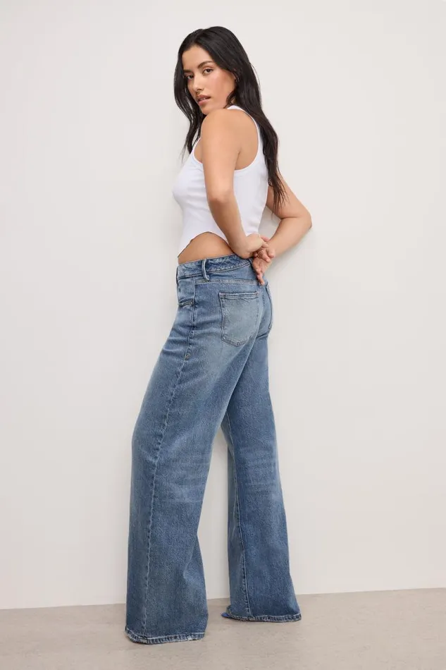 Women GOOD AMERICAN Jeans GOOD EASE RELAXEDJEANS Indigo575 Women GOOD AMERICAN Jeans GOOD EASE RELAXEDJEANS Indigo575