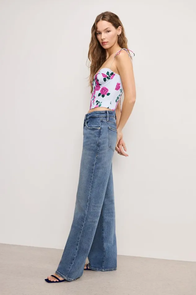 Women GOOD AMERICAN Jeans GOOD EASE RELAXEDJEANS Indigo575 Women GOOD AMERICAN Jeans GOOD EASE RELAXEDJEANS Indigo575
