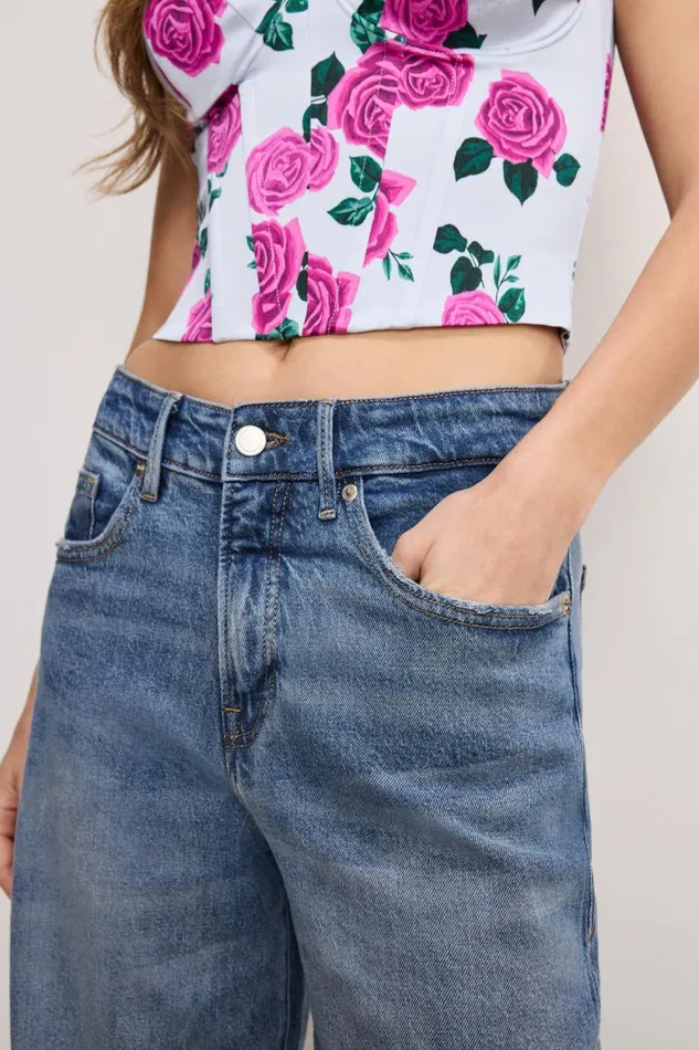 Women GOOD AMERICAN Jeans GOOD EASE RELAXEDJEANS Indigo575 Women GOOD AMERICAN Jeans GOOD EASE RELAXEDJEANS Indigo575