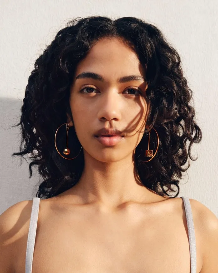 Women Jewellery JACQUEMUS The Nodo Hoops Earrings Gold Women Jewellery JACQUEMUS The Nodo Hoops Earrings Gold