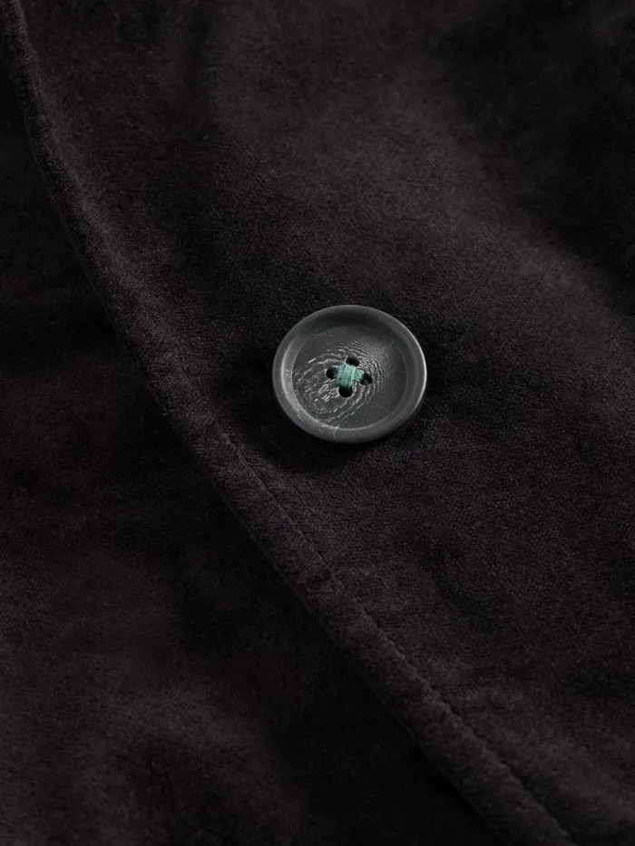 Women Karla Velvet Coat Pure Black White Stuff Coats and Jackets Women Karla Velvet Coat Pure Black White Stuff Coats and Jackets