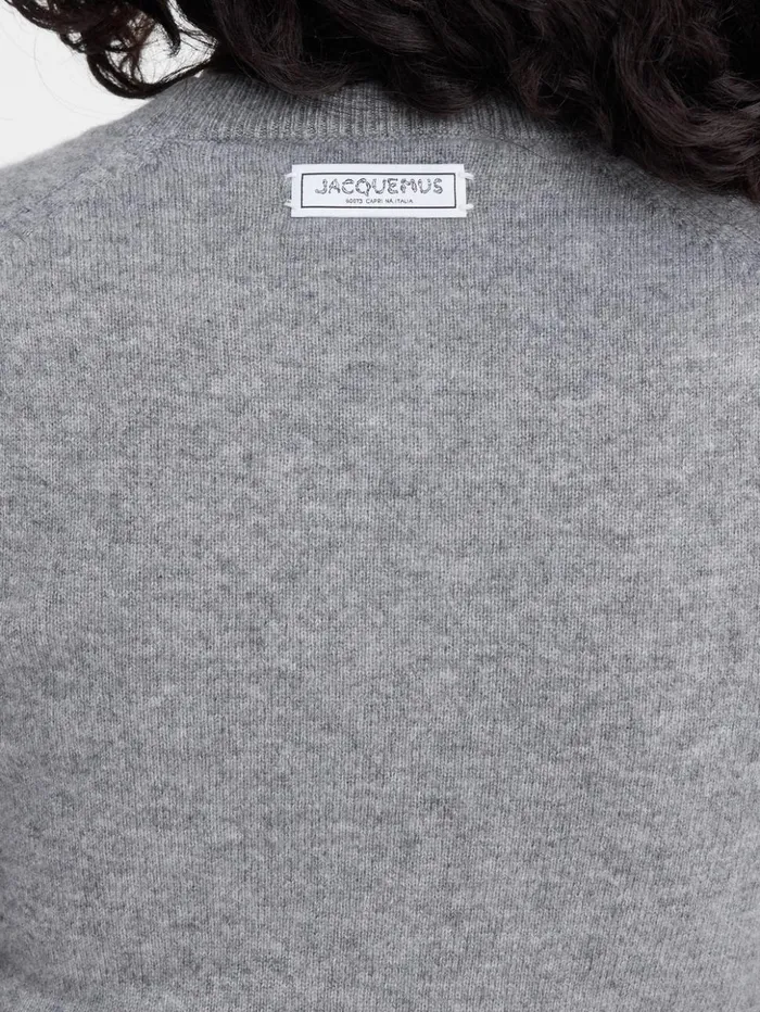 Women Knits JACQUEMUS The Soglia Knit Grey Women Knits JACQUEMUS The Soglia Knit Grey