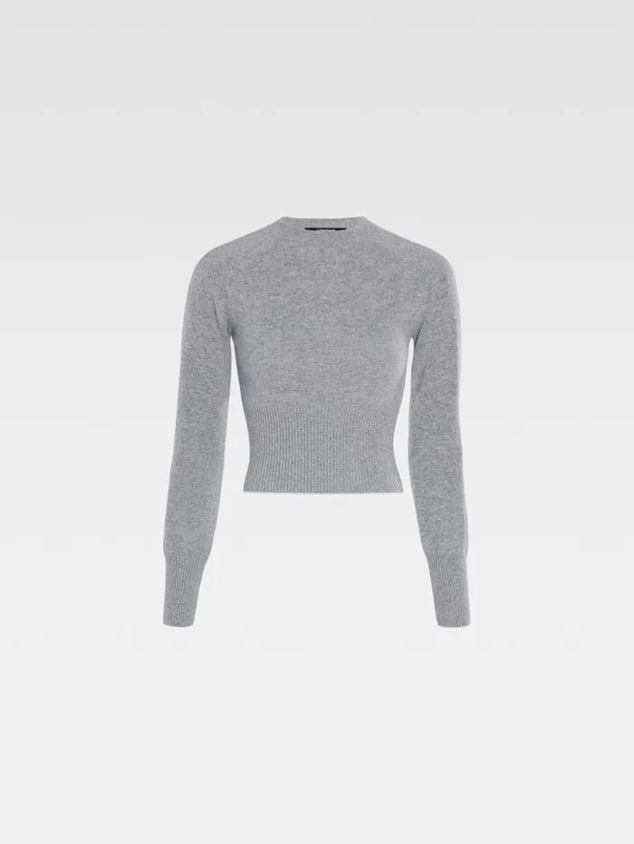 Women Knits JACQUEMUS The Soglia Knit Grey Women Knits JACQUEMUS The Soglia Knit Grey