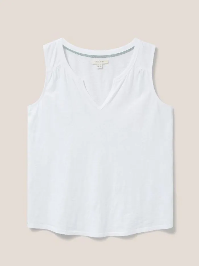Women LAILA VEST Brilliant White White Stuff Shirts and Blouses