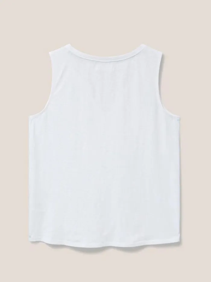 Women LAILA VEST Brilliant White White Stuff Shirts and Blouses