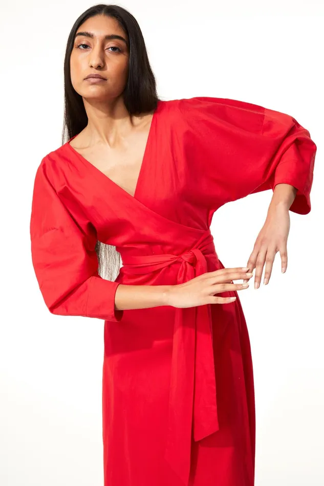 Women Mara Hoffman Dresses Agnella Dress Red Women Mara Hoffman Dresses Agnella Dress Red