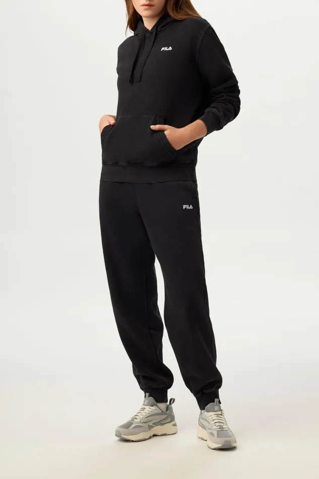 Women Matching Sets Fila Sportstyle Linear Logo Hoodie 013 Blackwhite Women Matching Sets Fila Sportstyle Linear Logo Hoodie 013 Blackwhite