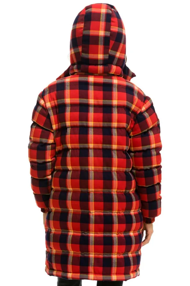 WomenMen Outerwear Aviator Nation PLAID UNISEX LONG TREKKER JACKET 8211 RUGBY PLAID WomenMen Outerwear Aviator Nation PLAID UNISEX LONG TREKKER JACKET 8211 RUGBY PLAID