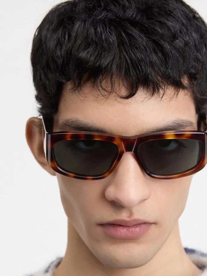 WomenMen Sunglasses JACQUEMUS The Pilota Sunglasses Multi Brown