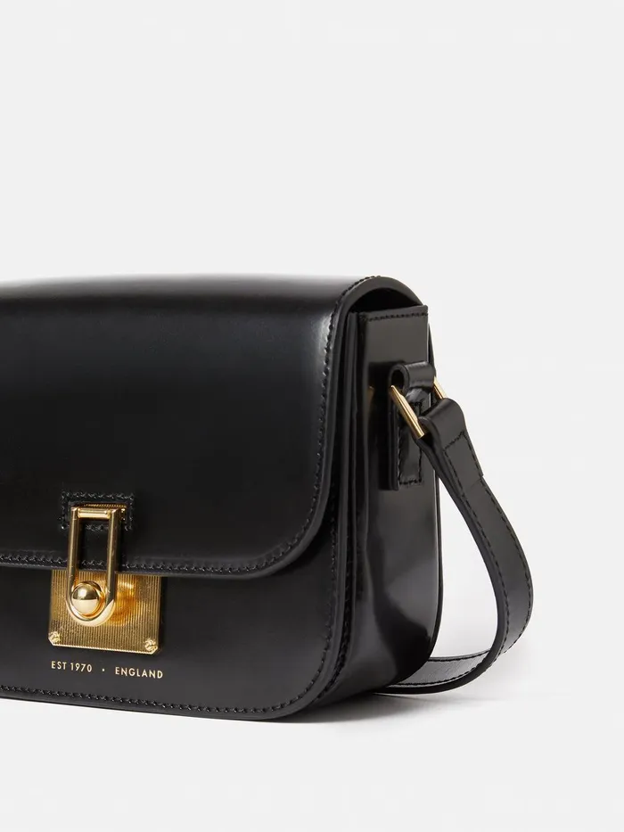 Women Meret Crossbody Black Jigsaw Bags