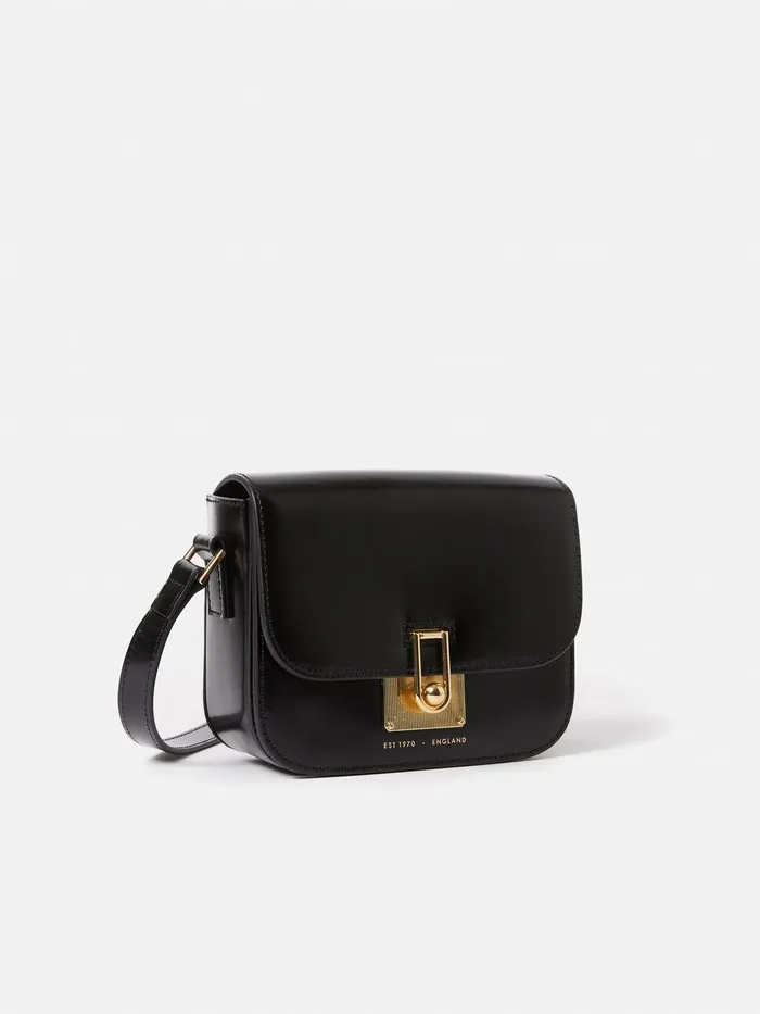 Women Meret Crossbody Black Jigsaw Bags