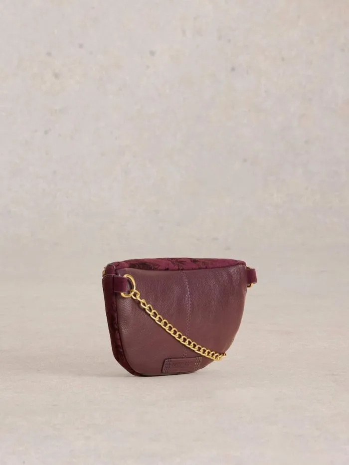 Women Mini Sebby Party Sling Bag Plum Multi White Stuff Bags and Purses