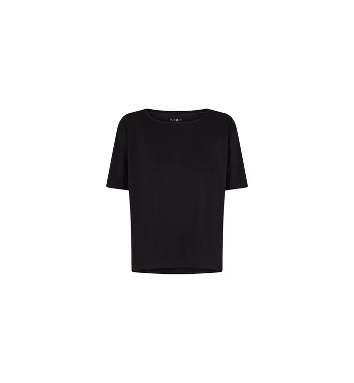 Women MMKarli SS Top Black HEART Sport MOS MOSH Women MMKarli SS Top Black HEART Sport MOS MOSH