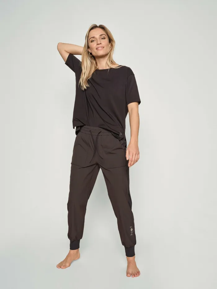 Women MMKarli SS Top Black HEART Sport MOS MOSH Women MMKarli SS Top Black HEART Sport MOS MOSH