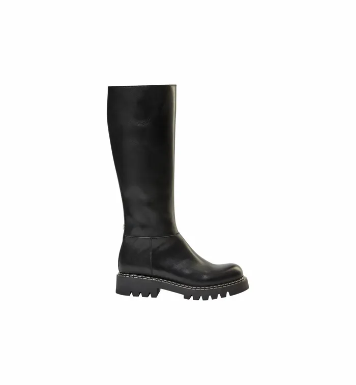 Women MMPhoenix Leather Hi Boot Black Shoes MOS MOSH Women MMPhoenix Leather Hi Boot Black Shoes MOS MOSH