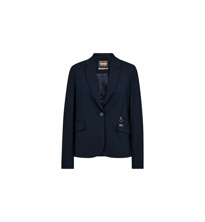 Women MOS MOSH MMBlake Piet Blazer Salute Navy Blazers Women MOS MOSH MMBlake Piet Blazer Salute Navy Blazers