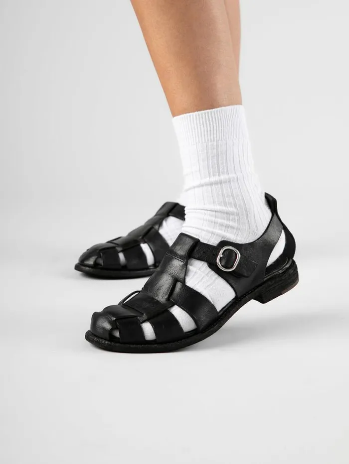 Women Officine Creative Footwear LEXIKON 536 White Leather Sandals Women Officine Creative Footwear LEXIKON 536 White Leather Sandals