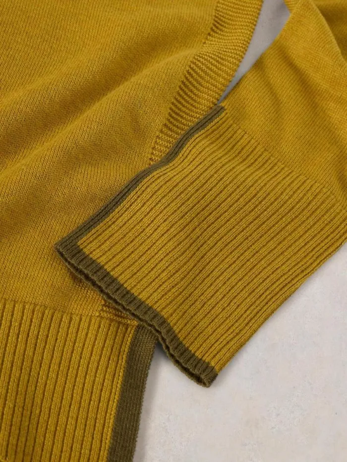 Women OLIVE CREW NECK COTTON JUMPER Mid Chartreuse White Stuff Knitwear Women OLIVE CREW NECK COTTON JUMPER Mid Chartreuse White Stuff Knitwear