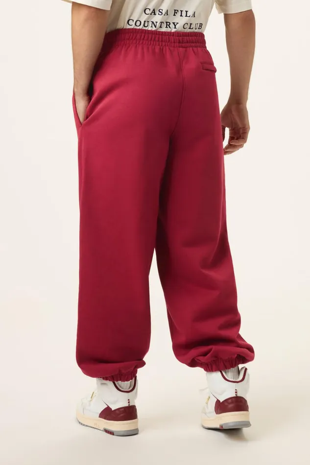 Women Pants and Shorts Fila CASA FILA Country Club Jogger 600 Tinetan Red