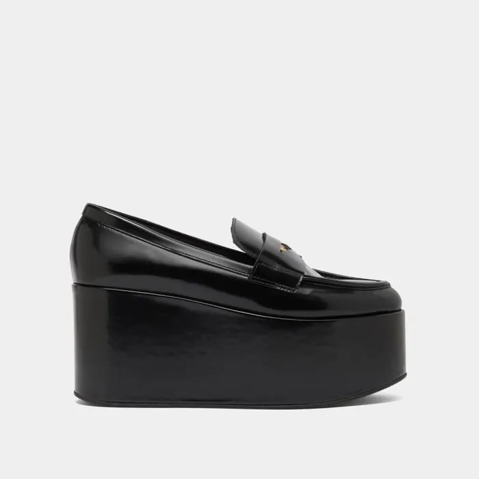 Women Platform Loafers Black JONAK Loafers Women Platform Loafers Black JONAK Loafers