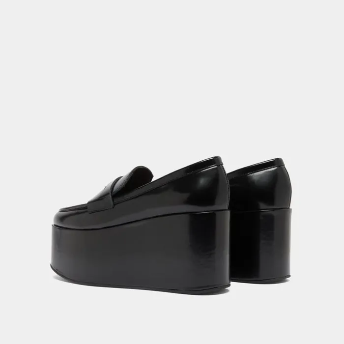 Women Platform Loafers Black JONAK Loafers Women Platform Loafers Black JONAK Loafers