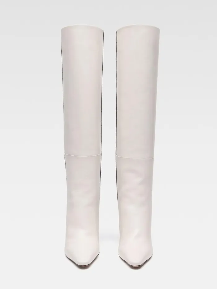 Women Shoes JACQUEMUS The Bisou Boots Blackwhite Women Shoes JACQUEMUS The Bisou Boots Blackwhite