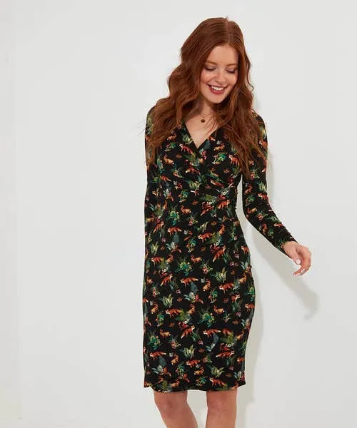 Woodland Wonder Jersey Dress Black Apparel Petite Collection Joebrowns Woodland Wonder Jersey Dress Black Apparel Petite Collection Joebrowns