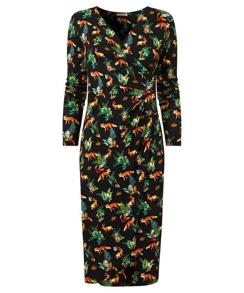 Woodland Wonder Jersey Dress Black Apparel Petite Collection Joebrowns Woodland Wonder Jersey Dress Black Apparel Petite Collection Joebrowns